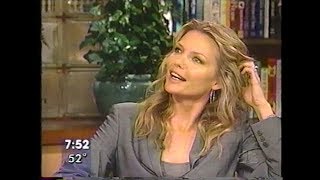 Michelle Pfeiffer on The Today Show 2000 [upl. by Ynalem]