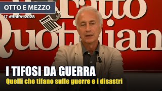 Marco Travaglio e Lucio Caracciolo a Otto e Mezzo sullospedale rifugio di Gaza [upl. by Nwahsir]