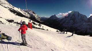 Ski fahren in Oberammergau Ehrwald und Garmisch [upl. by Cecile]