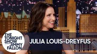 Julia LouisDreyfus Shares Exclusive Veep Bloopers of Her and Tony Hale [upl. by Aihseken]