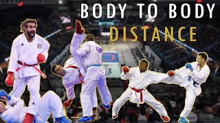 CLOSE DISTANCE KUMITE  WKF  KARATE TUBE PLUS [upl. by Worthy]