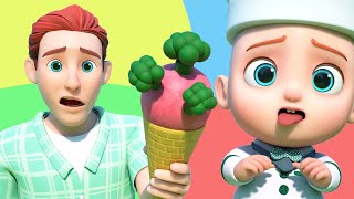 Do You Like Broccoli Ice Cream  Boo Kids Songs amp Nursery Rhymes [upl. by Kussell]