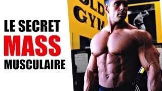 SECRET Pour Prendre de La Masse MUSCULAIRE [upl. by Atniuq]