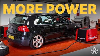 How much faster is our VW Golf GTI Mk5 with these mods  PH Project Car Pt5 [upl. by Eyllib]