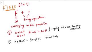 Lecture 1 Linear Algebra  what is a FIELD [upl. by Charlie]