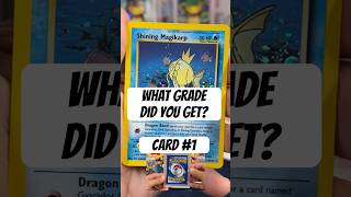 What Grade Did You Get Card 1  1st Edition Shining Magikarp from Neo Revelations pokemon [upl. by Aranat896]