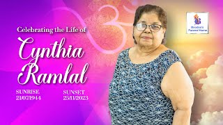 Celebrating The Life Of Cynthia Ramlal [upl. by Swihart]