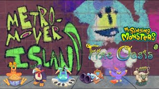 MSM What if some Fire Oasis monsters played in Metromover Island FANMADE  read description [upl. by Eenet]