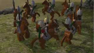 LEGO The Lord of the Rings Humor Montage Video [upl. by Anaugal]