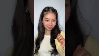 Hairstyles for round face shapes hairtutorial hair hairstyle [upl. by Ecitnirp]