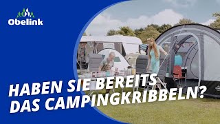 Haben Sie bereits das Campingkribbeln  Obelink Vrijetijdsmarkt [upl. by Eocsor708]