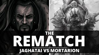 JAGHATAI KHAN VS MORTARION THE DUEL UPON TERRA [upl. by Bonaparte]