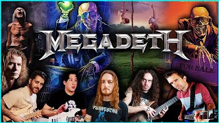 ☢️ Ultimate MEGADETH Medley ☢️ Ft NicoBorie BradleyHallGuitar RudyAyoub TheArtofGuitar amp MORE [upl. by Nossyla]