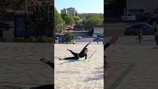 Pilates Mat pilates pilatesworkout shorts shortvideo pilateshome yoga yogaposes pilatescore [upl. by Aihsei665]