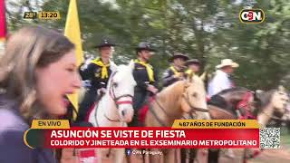 Jineteada por la Fundación de Asunción [upl. by Lorelle765]