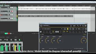 Quick tone demo Bogner Uberschall [upl. by Savdeep]