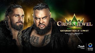 Seth Rollins Vs Bronson Reed Crown Jewel [upl. by Ajoop]