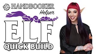 Handbooker Helper Elf Quick Build [upl. by Nadruoj]