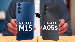 Samsung Galaxy M15 vs Samsung Galaxy A05s [upl. by Swagerty]