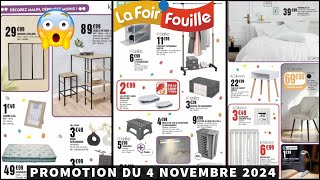 💛❤️ LA FOIR FOUILLE ARRIVAGE 😇 PROMOTION 4 NOVEMBRE 💯 bonplan promotion haul lafoirfouille [upl. by Htidra491]