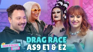 Drag Race All Stars 9 Episode 1 and 2 Recap  Queening Out w Laganja Estranja and Joseph Shepherd [upl. by Anirod187]