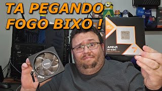 R7 9800X3D TEMPERATURA EM GAME  TESTE SIMPLES [upl. by Niwdla820]