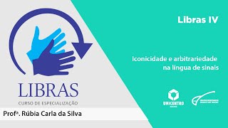 LIB Libras IV  Iconicidade e arbitrariedade na língua de sinais [upl. by Felic432]