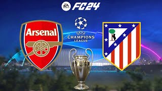 FC 24  Arsenal vs Atletico Madrid  Champions League Final  PS5™ Gameplay [upl. by Cranford420]