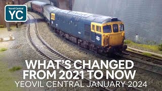 Whats Changed on The Yeovil Central Layout January 2024 [upl. by Darline]