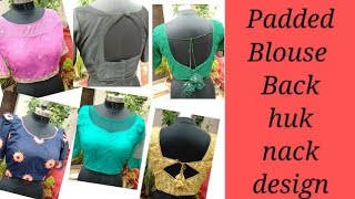 Latest back open padded blouse designlatest 2024 blouse collection [upl. by Ronda]