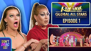 RuPauls Drag Race GLOBAL ALL STARS Episode 1 REACTION  Dont DRAG Us [upl. by Aderb]