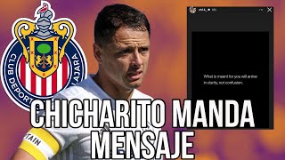 🚨ENTÉRATE Chicharito MANDA MENSAJE ante su llegada a las Chivas  refuerzos chivas [upl. by Aissatsana]