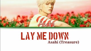 Lay Me Down By AsahiTreasure predebut colorcodedlyrics [upl. by Toffic]