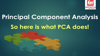 Principal Component Analysis PCA  Cant get simpler [upl. by Grobe]