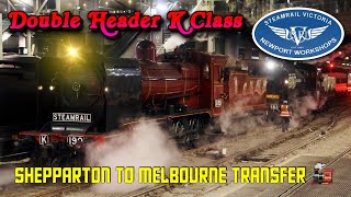 K183 amp K190  Shepparton to Melbourne  OneWay Transfer 10th June 2024 [upl. by Yenahteb739]