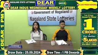 LOTTERY SAMBAD LIVE DEAR LOTTERY 1PM LIVE DRAW TODAY 25092024  Will You Are the Next Crorepati [upl. by Oderf]