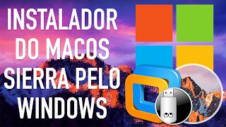 HACKINTOSH PTBR  Criando o instalador do macOS Sierra pelo Windows [upl. by Adamis]