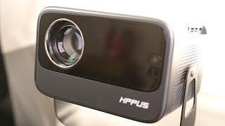 Auto FocusKeystoneHIPPUS Projector with WiFi 6 and Bluetooth Projector 4K Supported 1080P Native [upl. by Enyawad380]