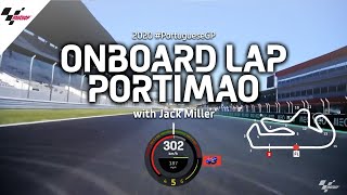 OnBoard Join Jack Miller for a lap of Portimao  2020 PortugueseGP [upl. by Neiv]