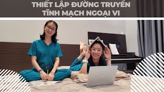 IV Catheter Thiết lập đường truyền tĩnh mạch ngoại vi  ĐiềuDưỡng•FYR [upl. by Voss]