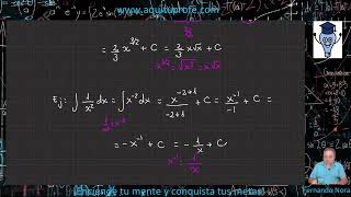 Integrales polinómicas De potencias y de raíces [upl. by Coray]