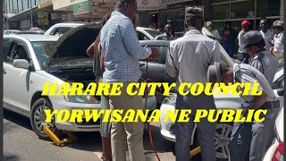 HARARE CITY COUNCIL YORWISANA NE PUBLIC [upl. by Llerut603]