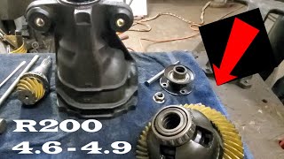 The Best Guide Documented For a 463 amp 490 R200 Gear Change in a Nissan 300zx VLSD Differential [upl. by Anada938]