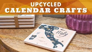 5 Ways to Upcycle Your Old Calendar  HGTV Handmade [upl. by Aimaj]