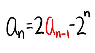 how to solve a recurrence relation 3 ways  1 bonus [upl. by Dorwin]