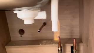 How To Install Sink Overflow  LAMONA UK PLUMBER [upl. by Alekehs]