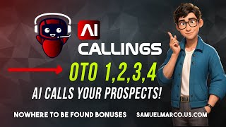 AI Callings AICallings OTO 1 2 3 4  Demo 🔴 AI Callings OTOs Inside [upl. by Acirederf]