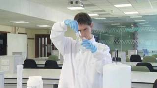 Making an Agarose Gel  University of Leicester [upl. by Yrekaz]