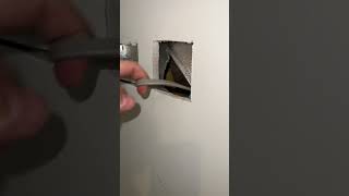 Up amp downlighting installation with no damage howto electrician diy [upl. by Felizio]