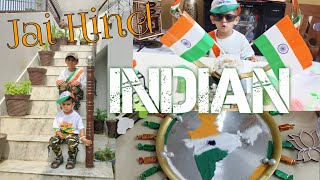 INDEPENDENCE DAY DECORATION IDEAS IN A HOME15 AUG CELEBRATION IN WORlDTRICOLOUR DECORATION 🇮🇳🇮🇳🫡🫡🫡 [upl. by Ursulette686]